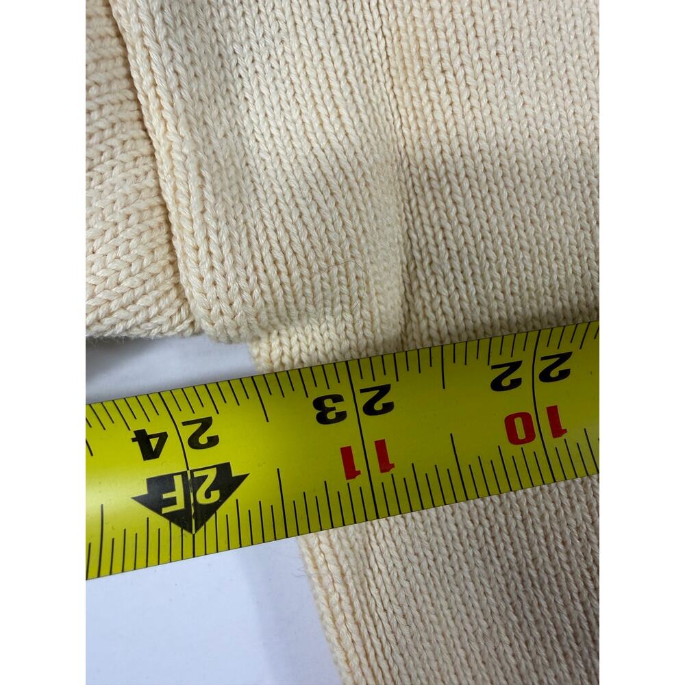 Sonderhaus Gwendolyn Women’s Organic Cotton Sweater Cream Medium - Picture 12 of 13
